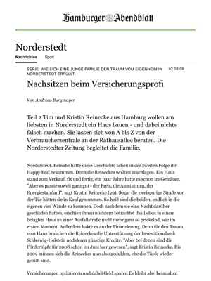 Nachsitzen beim Versicherungsprofi   