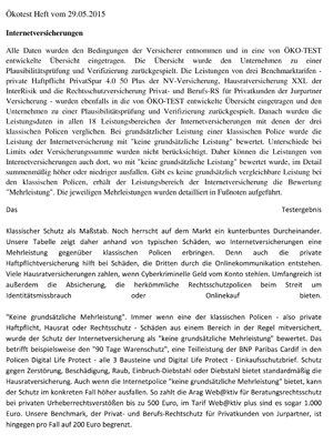 Internetversicherungen  