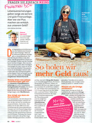 Finanzen 50+ So holen wir mehr Geld raus  